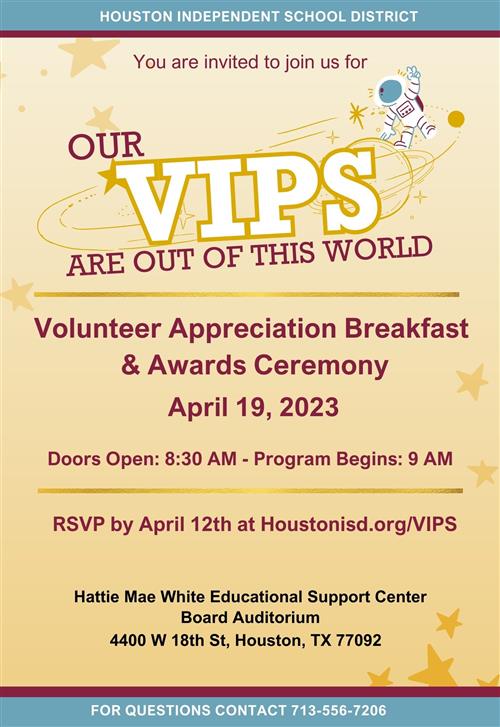 VIPS Awards Invitation